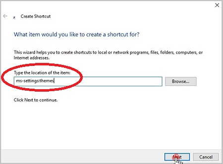 Tạo Shortcut cho những cài đặt, ứng dụng hay dùng trên Windows 10